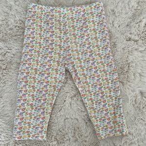 Little me 12mos floral pants